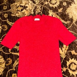 Red Mango Short Sleeve Sweater